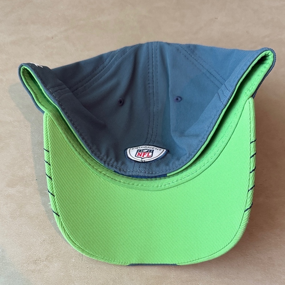 Reebok Gray and Lime Cap with Embroidered Logo - Picture 2 of 3